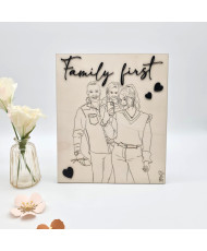 Photo dessinée et gravée