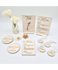 Menu de table Collection "Éternelle"