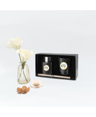 Diffuseur et bougie noirs...